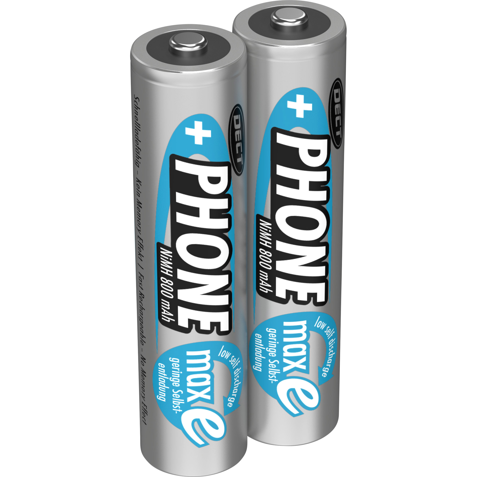 2 ANSMANN Akkus DECT Micro AAA 800 mAh