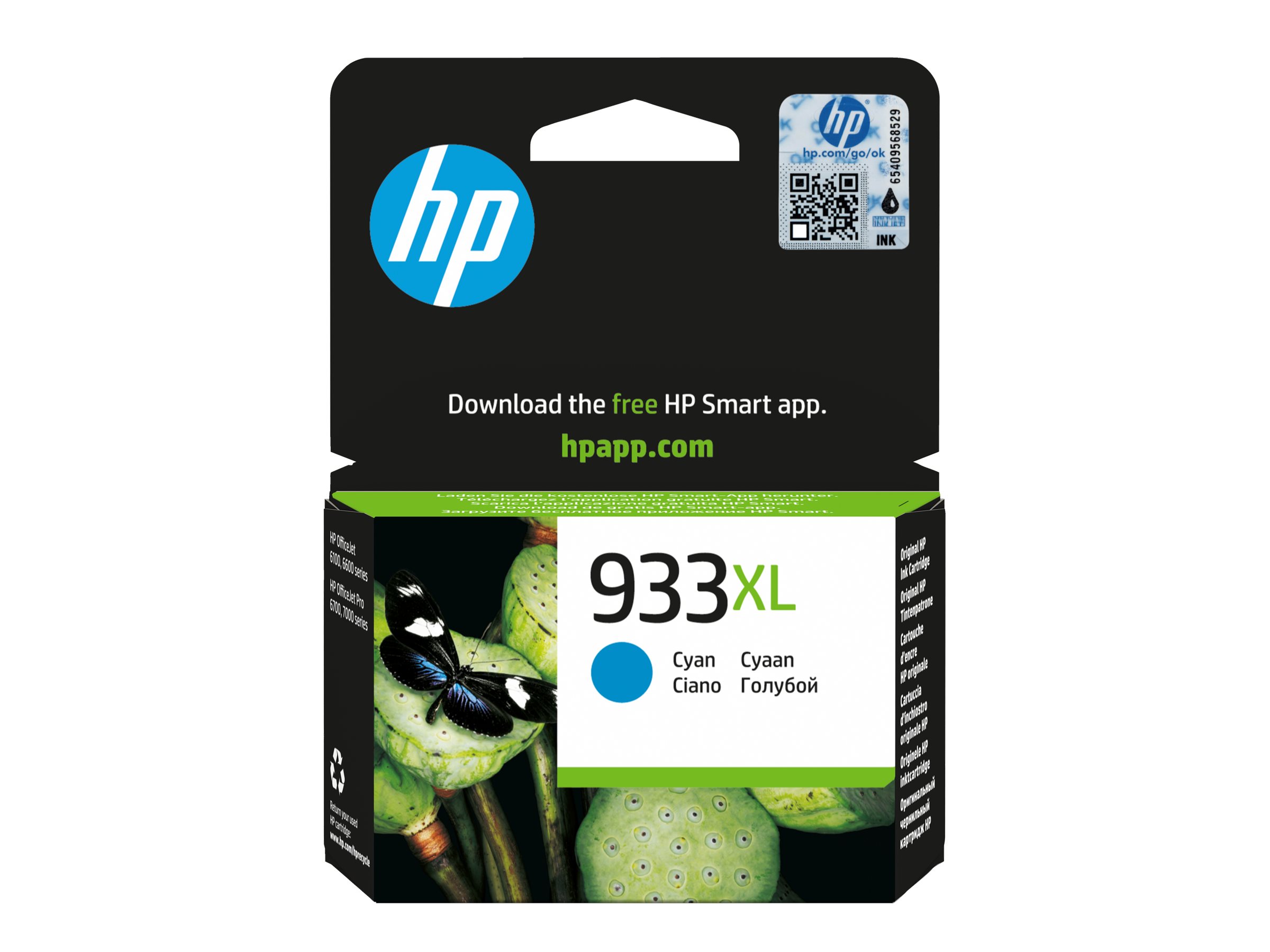HP 933XL CN054AE cyan Druckerpatrone