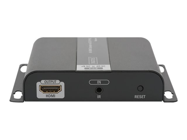 DIGITUS 4K HDMI Extender Empfaenger Einheit via IP/CAT 5 6 120m POE powered DIGITUS 4K HDMI Extender Empfaenger Einheit via IP/CAT 5 6 120m POE powered