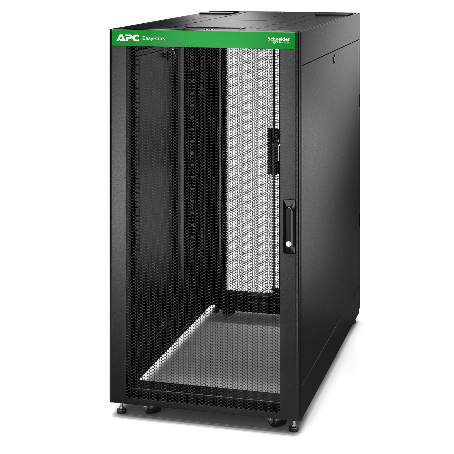 APC Easy Rack 600mm/24HE/1200mm mit Dach Seitenwand (Speditionsversand)