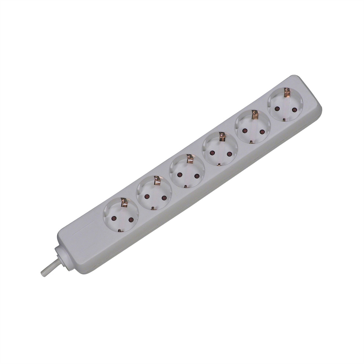 Bachmann Tischsteckdose 381.241S SELLY 6fach weiss
