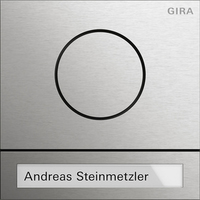 Gira Türstationsmodul 5565920 System 106 Edelstahl Gira Türstationsmodul 5565920 System 106 Edelstahl