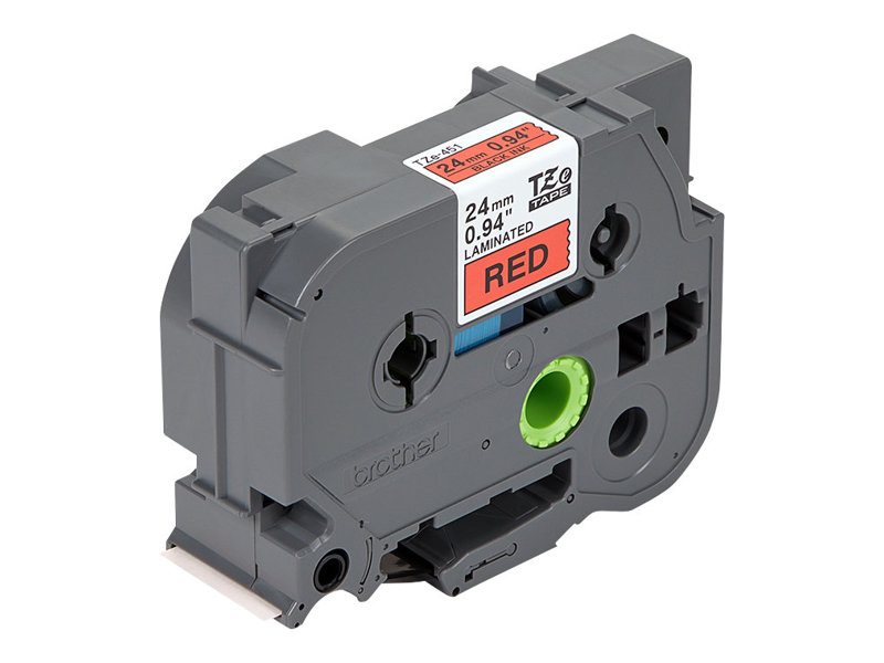 TZE451 BROTHER PTOUCH 24mm ROT-SCHWARZ