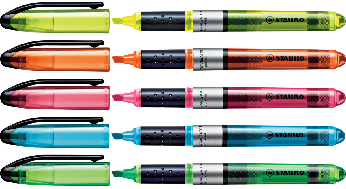 STABILO NAVIGATOR Textmarker orange, 1 St. STABILO NAVIGATOR Textmarker orange, 1 St.
