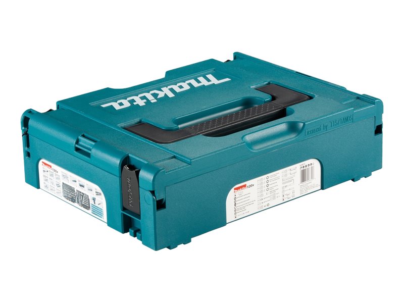 makita E08713 Werkzeugkoffer 120teilig