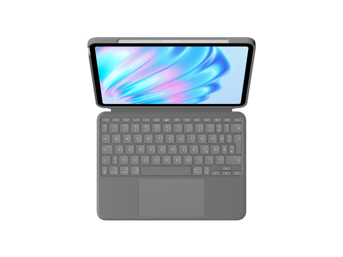 LOGITECH Combo Touch iPad Air 11inch M2 OXFORD GREY (CH)