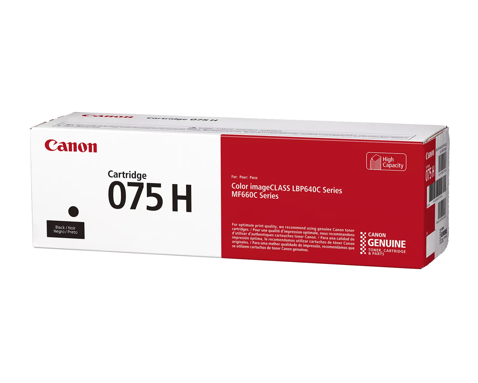 Canon 075H BK schwarz Toner