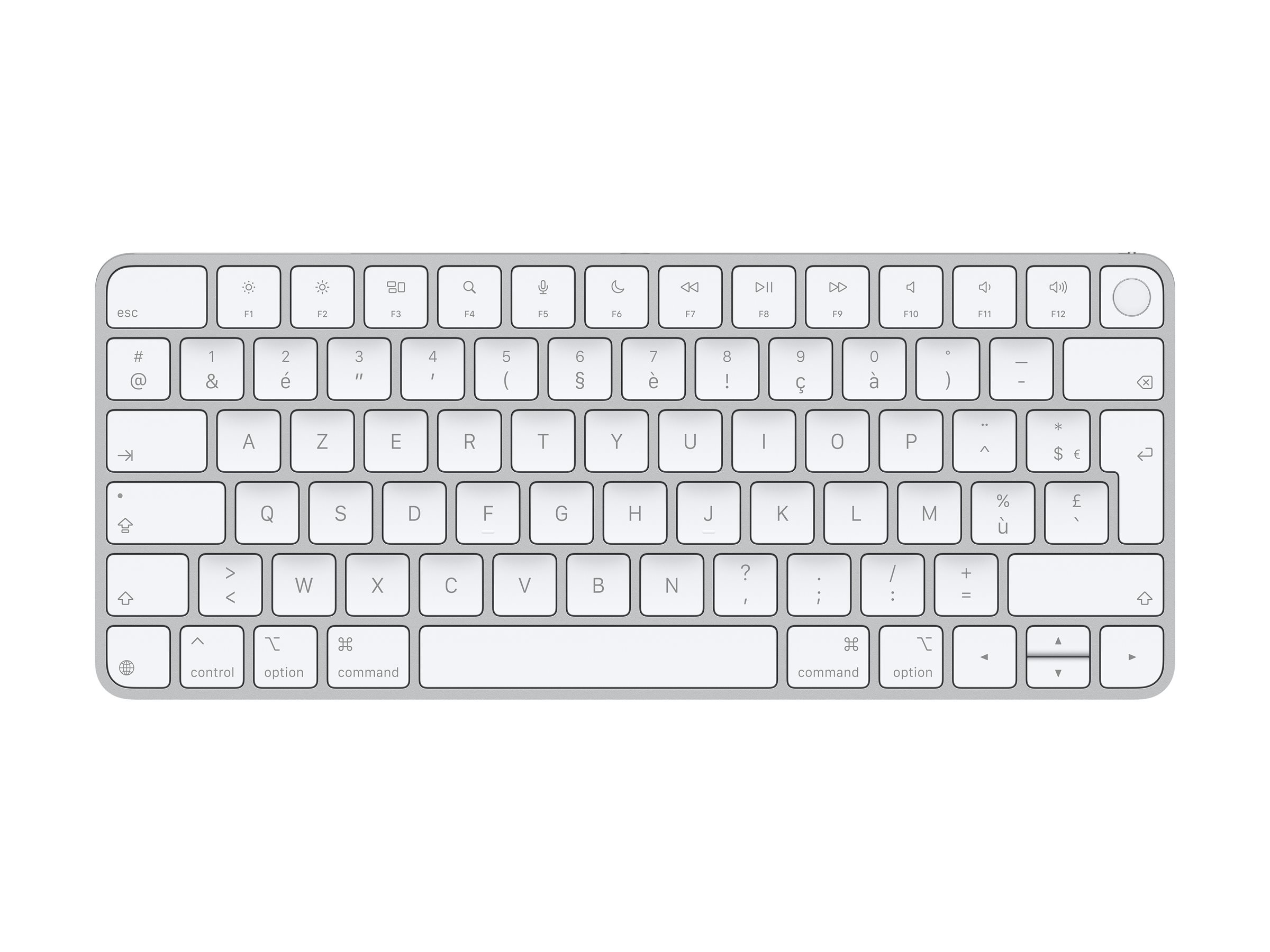 APPLE Magic Keyboard with Touch ID for Mac models with Apple silicon - French