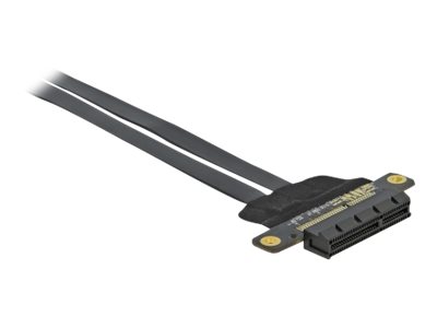 Riser Karte PCI Express x4 zu x4 mit flexiblem Kabel 30 cm