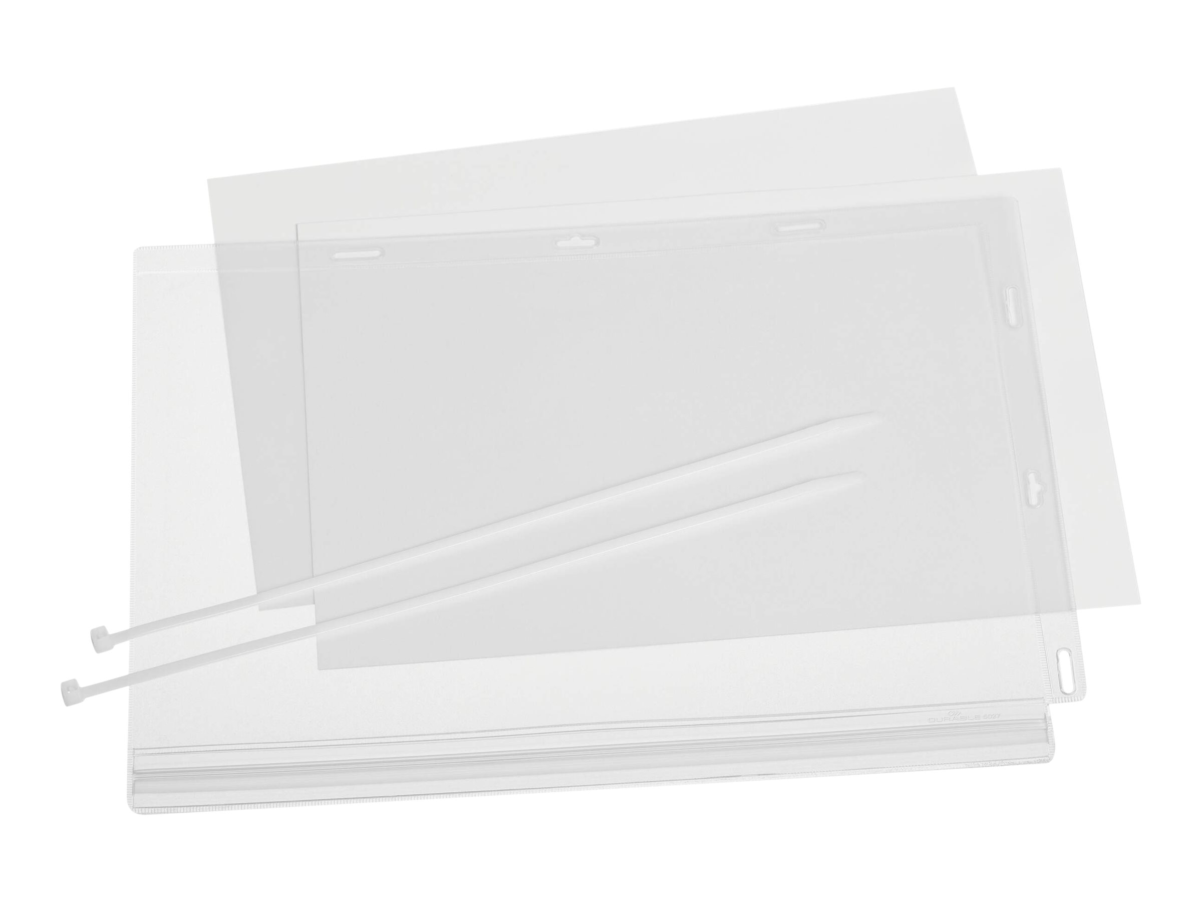 DURABLE Dokumentenhüllen transparent A4, 5 St