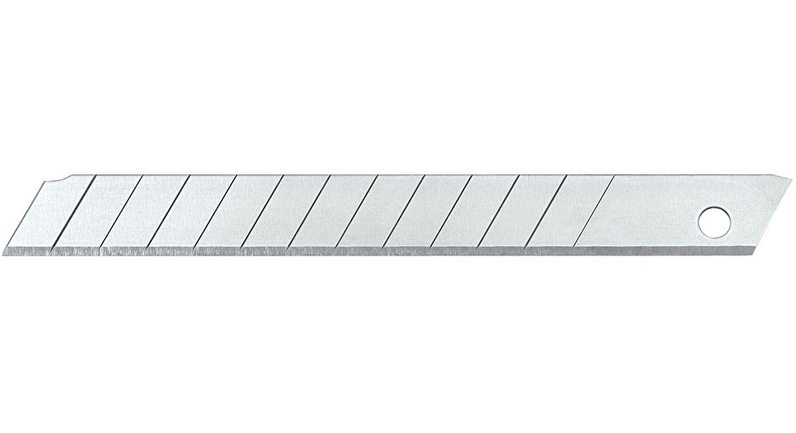 10 WEDO Cuttermesser-Klingen silber 9 mm 10 WEDO Cuttermesser-Klingen silber 9 mm