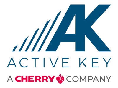 ACTIVE KEY MTA AK-C7012 Wechselmembran DE-Layout weiß