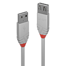LINDY 2m USB 2.0 A Verl. Anthra Line