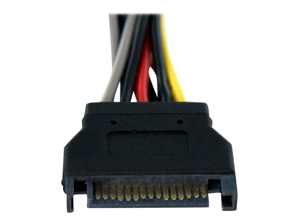 STARTECH.COM 6in SATA Power Y Splitter Cable Adapter - M/F