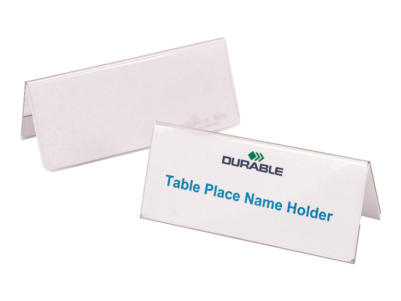DURABLE Einsteckschilder fuer Namensschilder Badgemaker 15,0 x 6,1 cm, 40 St.