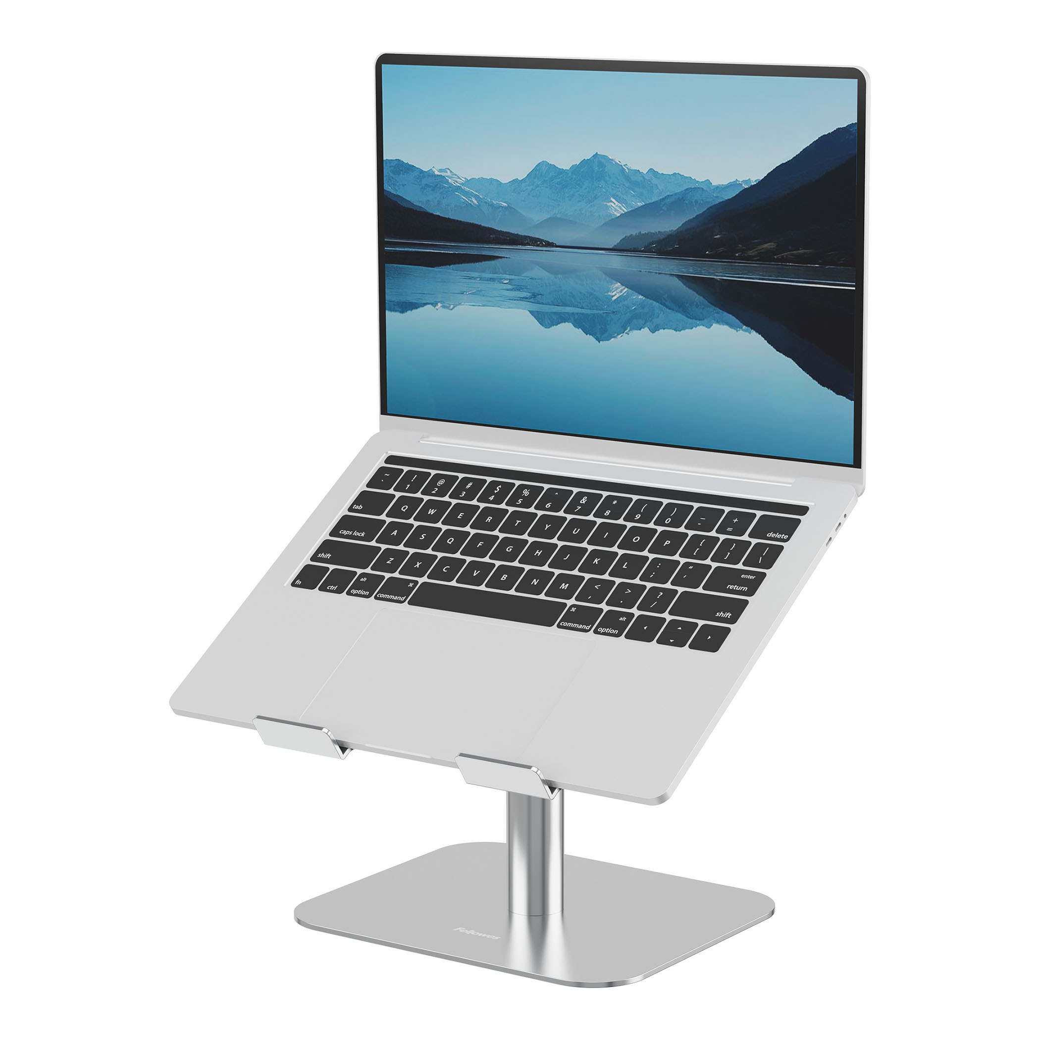 Fellowes Alumia Laptopständer bis 15 kg verstellbar Silber