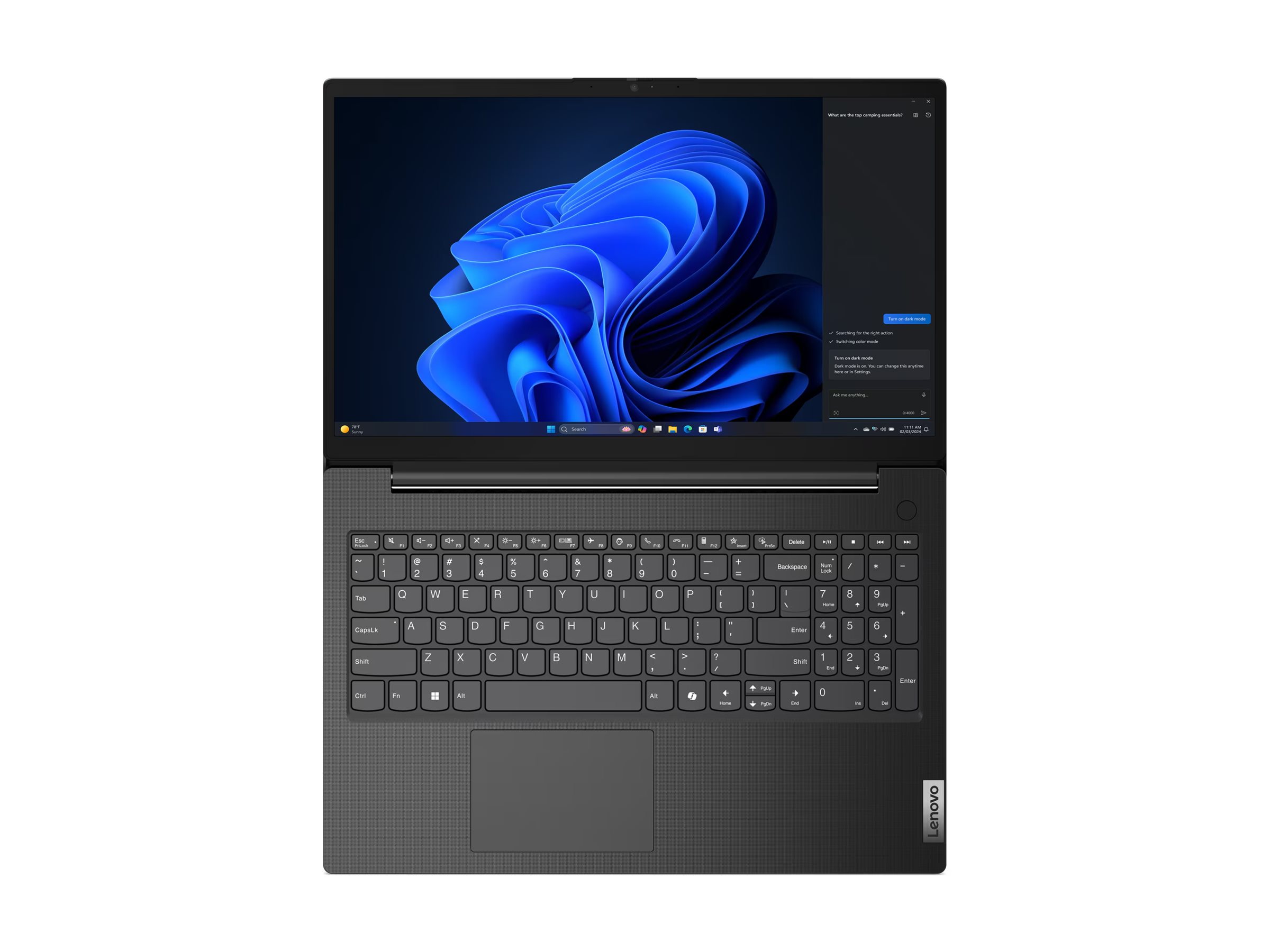 LENOVO V15 G5 Intel Core i5-13420H 39,62cm 15,6Zoll FHD 8GB 256GB SSD UMA W11P No WWAN Black TopSeller