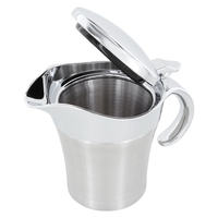 WESTMARK Isolier-Sauciere silber, matt 0,5 l WESTMARK Isolier-Sauciere silber, matt 0,5 l