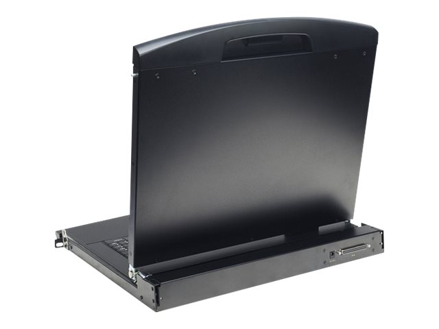 Digitus 17 LCD KVM Konsole, 8Port VGA, deutsche Tastatur