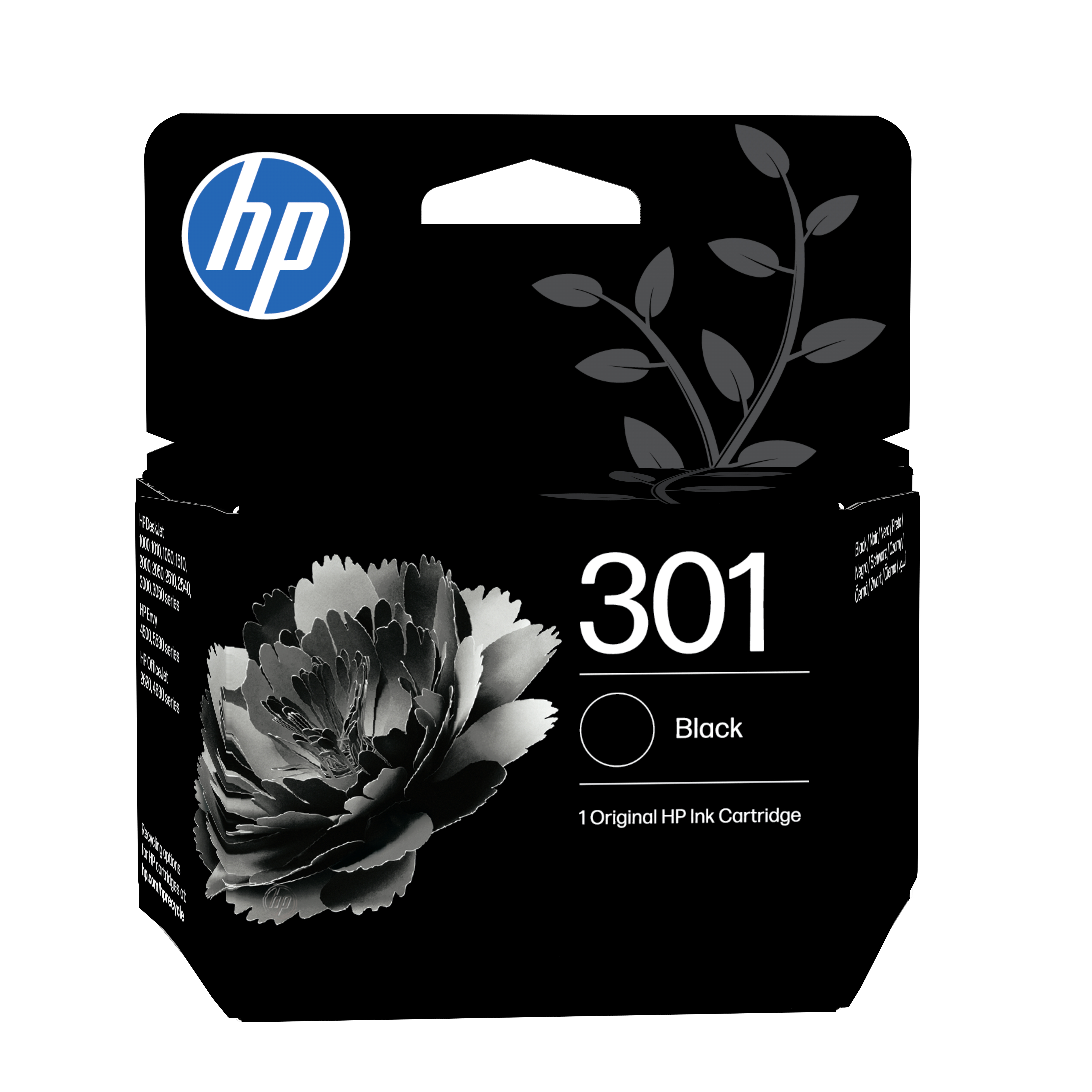 HP 301 Schwarz 3ml