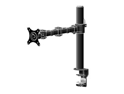 IIYAMA DS1001C-B1 Flexible desk mount for single monitor 10-30Inch VESA 75x75/100x100mm 1-10kg