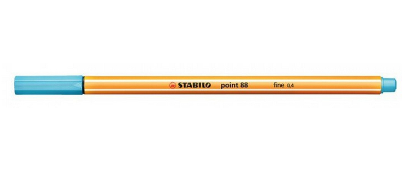 STABILO point 88 Fineliner blau 0,4 mm, 1 St.
