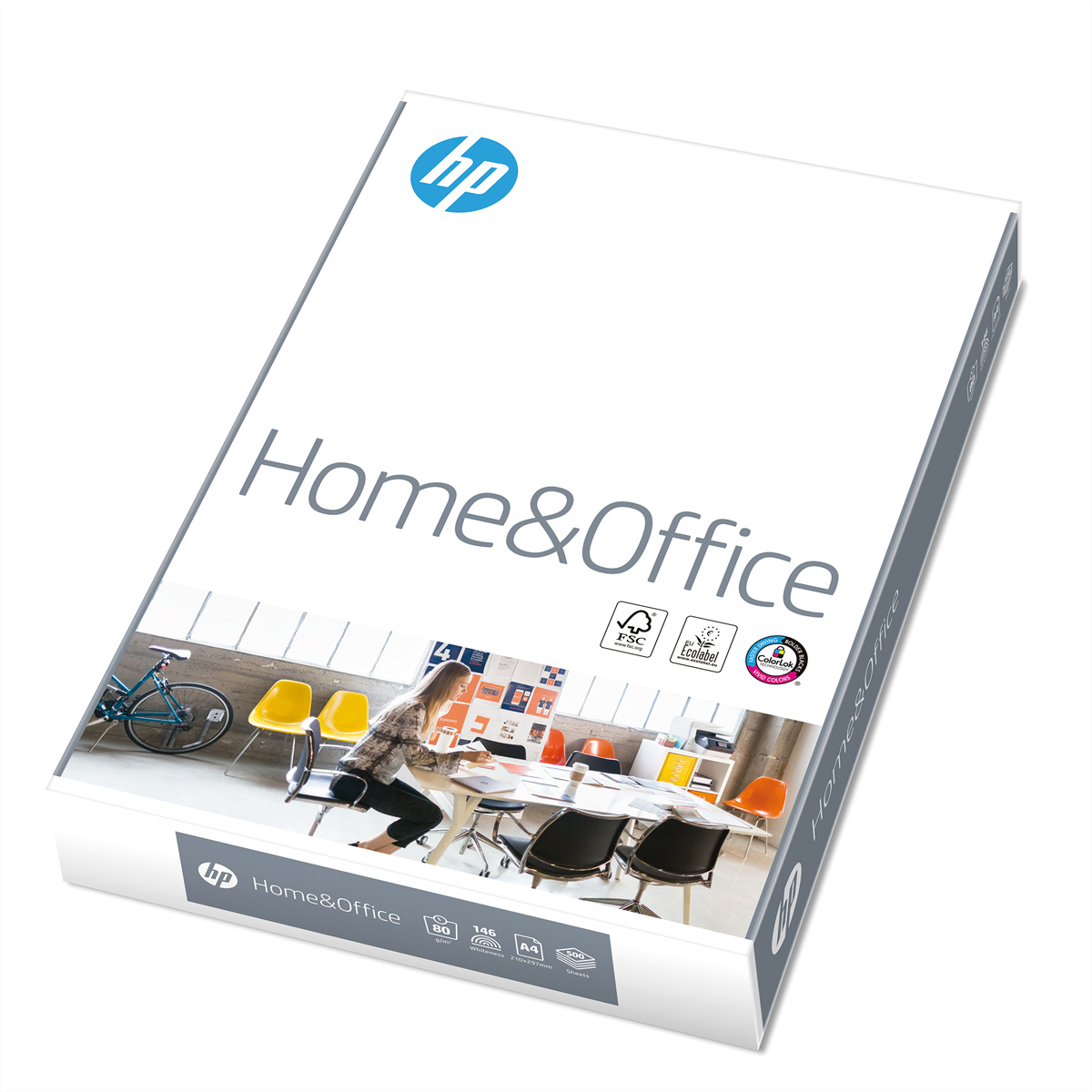 HP Kopierpapier Home & Office DIN A4 80 g/qm 3x 500 Blatt Maxi-Box HP Kopierpapier Home & Office DIN A4 80 g/qm 3x 500 Blatt Maxi-Box