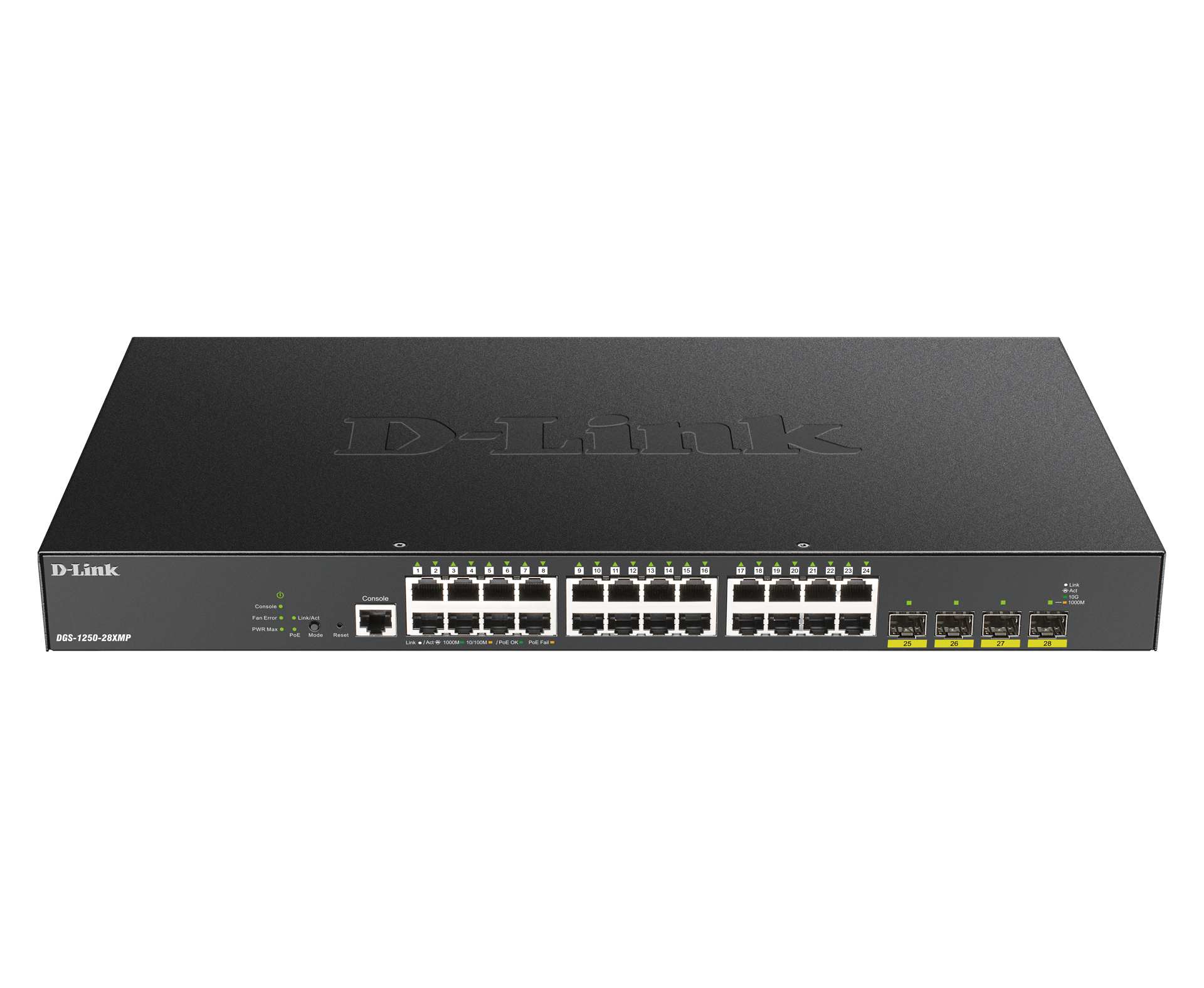 D-Link DGS-1250-28XMP 24-Port PoE Gigabit