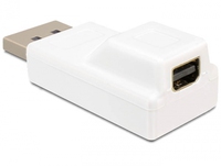 Delock Adapter Displayport 1.2 Stecker > Displayport mini Buchse Delock Adapter Displayport 1.2 Stecker > Displayport mini Buchse