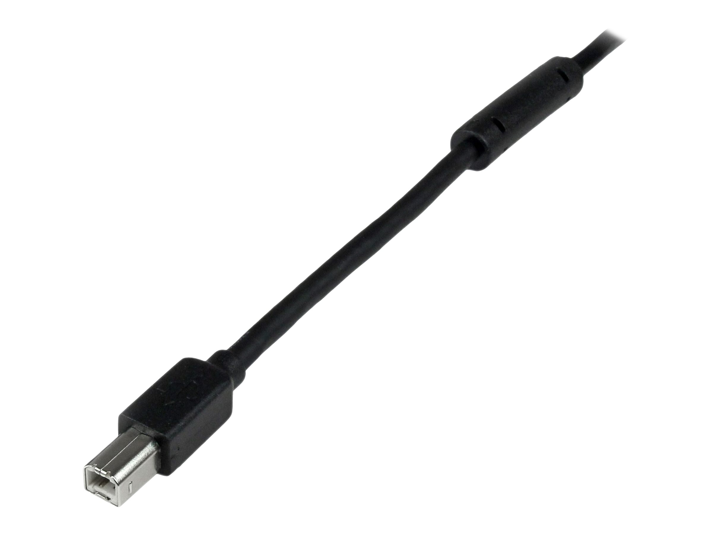 STARTECH.COM 20m aktives USB 2.0 A auf B Kabel - Stecker/Stecker - USB Druckerkabel 1x USB A / 1x USB B - Schwarz STARTECH.COM 20m aktives USB 2.0 A auf B Kabel - Stecker/Stecker - USB Druckerkabel 1x USB A / 1x USB B - Schwarz