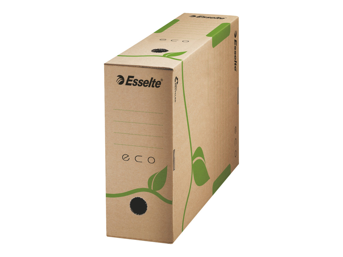 25 Esselte Archivboxen ECO braun 10,0 x 23,3 x 32,7 cm 25 Esselte Archivboxen ECO braun 10,0 x 23,3 x 32,7 cm