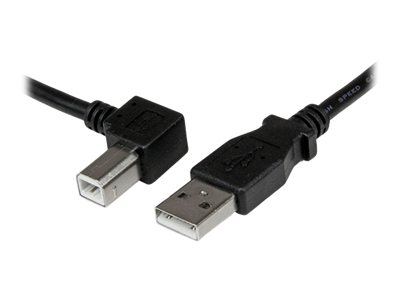 STARTECH.COM 1m USB 2.0 A to Left Angle B Cable - M/M