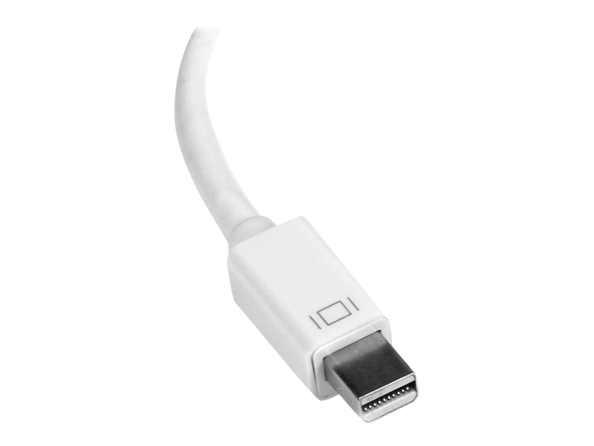 StarTech.com Mini DisplayPort auf HDMI 4k @ 30Hz Adapter - DP 1.2 zu HDMI Audio Video Konverter für MacBook Pro / Air - Weiß - Videokonverter - weiß