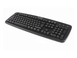 Kensington ValuKeyboard Tastatur kabelgebunden schwarz