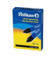 Pelikan 77212 Signierkreiden schwarz, 12 St