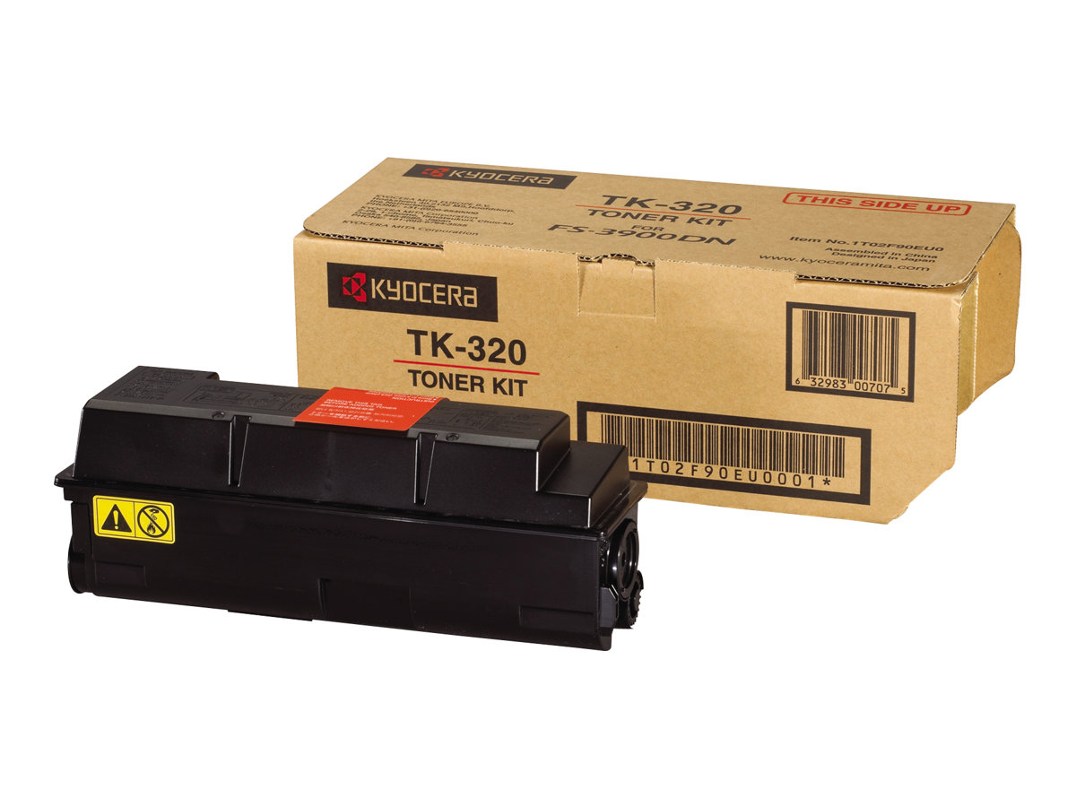 KYOCERA TK320 Toner schwarz fuer 15000 Seiten A4