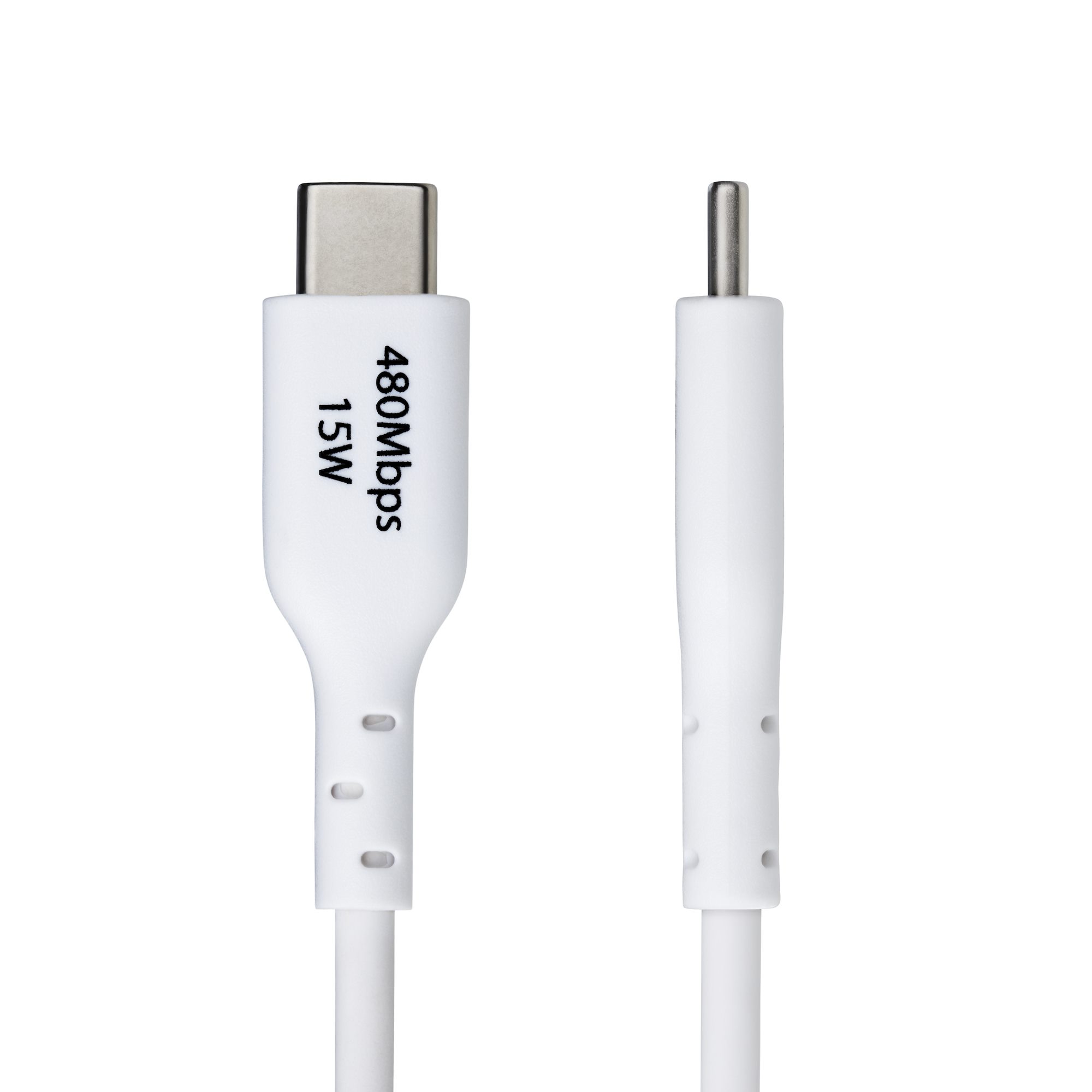 StarTech.com USB-A to USB-C Kabel 1 m 3 A Weiß