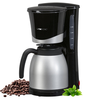 CLATRONIC KA 3327 Kaffeemaschine schwarz, 8-10 Tassen CLATRONIC KA 3327 Kaffeemaschine schwarz, 8-10 Tassen