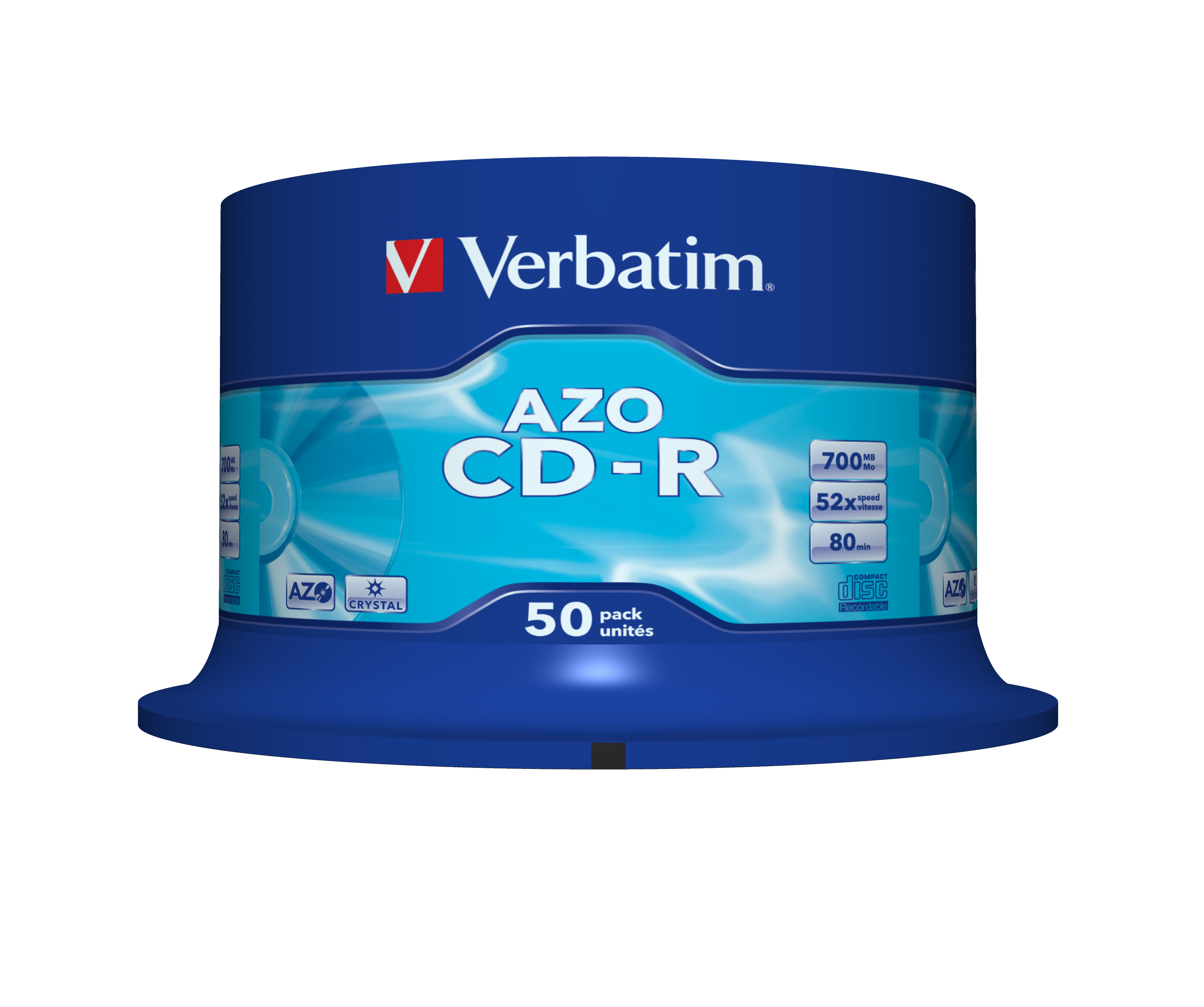 VERBATIM CDR80 700MB 52x (50) SP