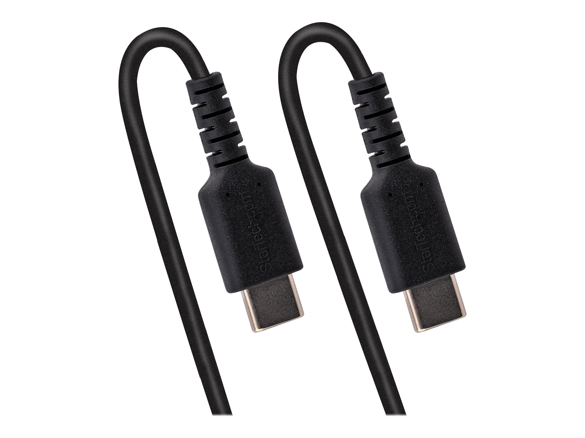 STARTECH.COM 3ft 1m USB C Charging Cable Coiled Heavy Duty Fast Charge & Sync USB-C Cable High Quality USB 2.0 Type-C Cable Black STARTECH.COM 3ft 1m USB C Charging Cable Coiled Heavy Duty Fast Charge & Sync USB-C Cable High Quality USB 2.0 Type-C Cable Black