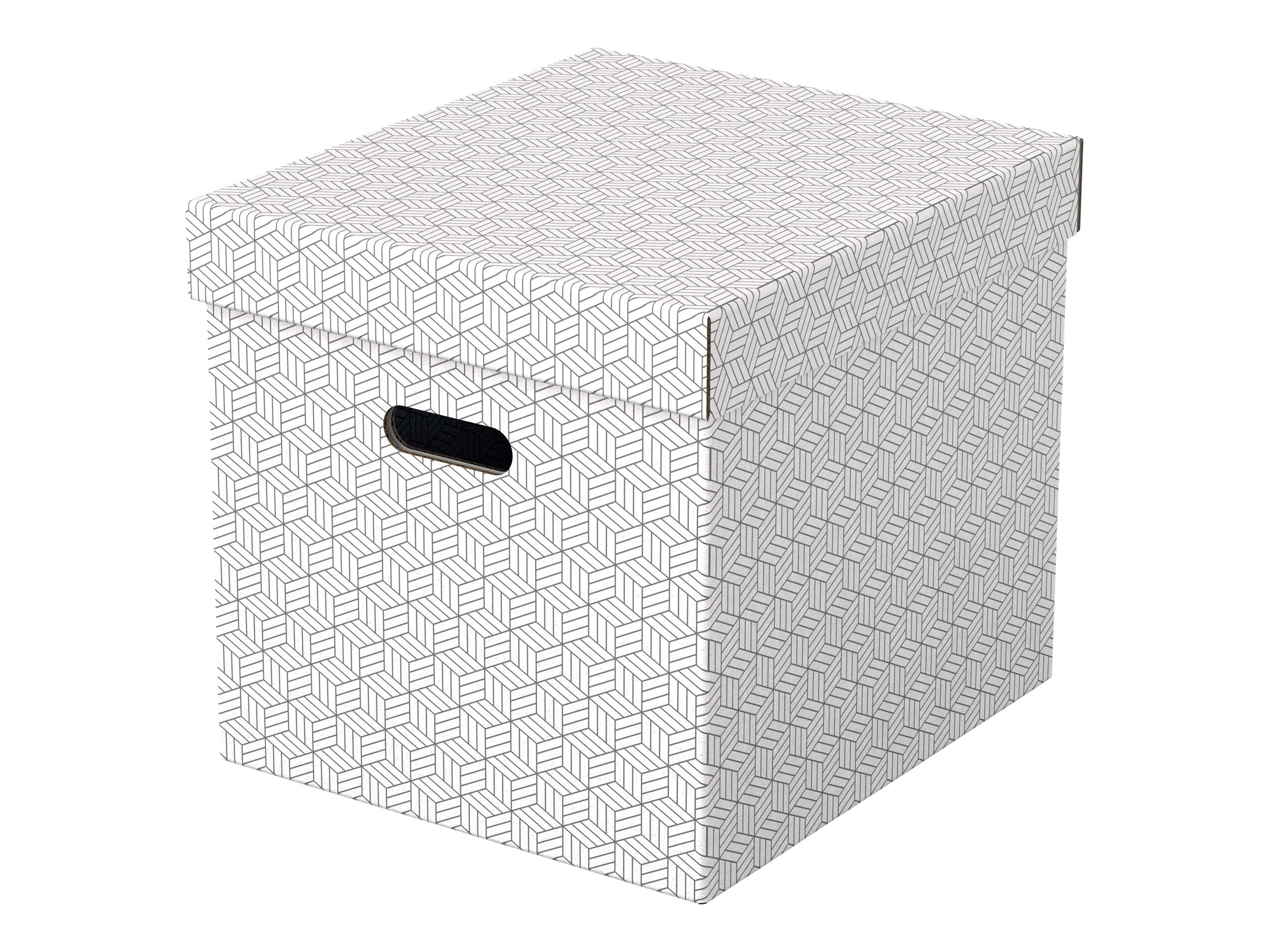 3 Esselte Home Aufbewahrungsboxen 33,0 l weiss 32,0 x 36,5 x 31,5 cm