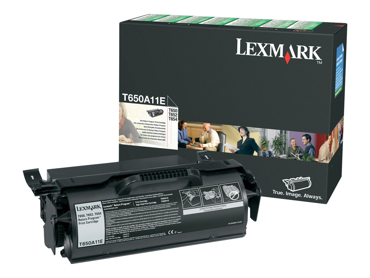 Lexmark T650A11E schwarz Toner Lexmark T650A11E schwarz Toner