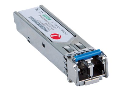 INTELLINET Gigabit Ethernet Mini-GBIC SFP 1000Base-SX LC Multi-Mode Port 550 m Datentransferrate 1000 Mbps Wellenlaenge 850 nm INTELLINET Gigabit Ethernet Mini-GBIC SFP 1000Base-SX LC Multi-Mode Port 550 m Datentransferrate 1000 Mbps Wellenlaenge 850 nm