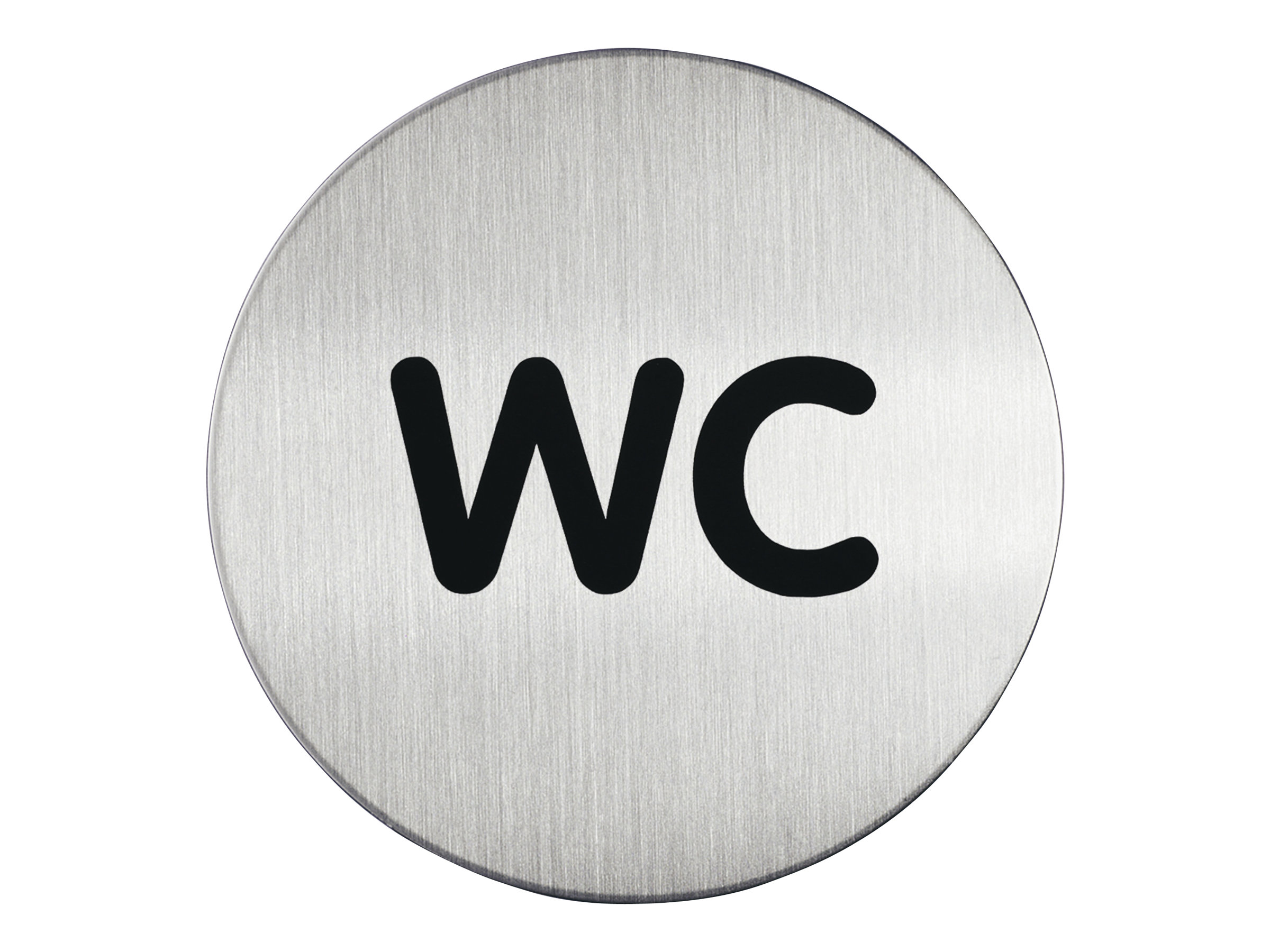 DURABLE Piktogramm WC rund 8,3 cm DURABLE Piktogramm WC rund 8,3 cm
