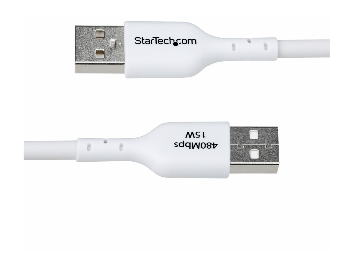 STARTECH.COM 3m USB-A auf USB-C Ladekabel USB-A auf Typ-C Ladekabel 3A Schnellladekabel USB 2.0 Datenubertragung Weiss