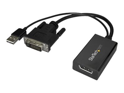 STARTECH.COM DVI to DisplayPort Adapter with USB Power - 1920 x 1200 STARTECH.COM DVI to DisplayPort Adapter with USB Power - 1920 x 1200