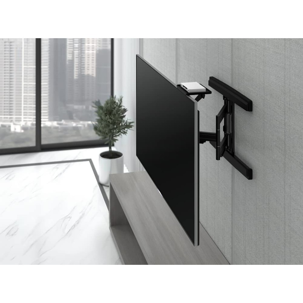 TECHLY Wandhalterung für 1 LCD TV LED 58,42cm106,68cm 2342Zoll neigbar schwarz