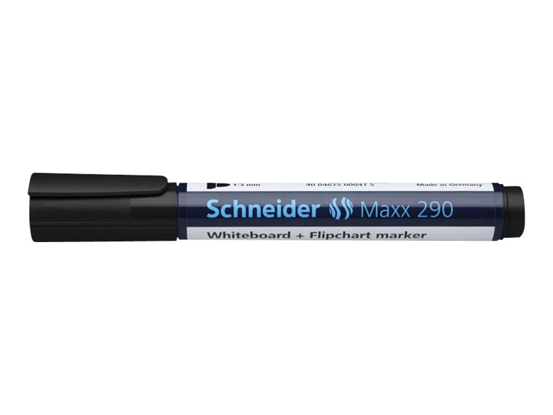 Schneider Maxx 290 Whiteboard- und Flipchart-Marker schwarz 2,0 - 3,0 mm, 1 St. Schneider Maxx 290 Whiteboard- und Flipchart-Marker schwarz 2,0 - 3,0 mm, 1 St.