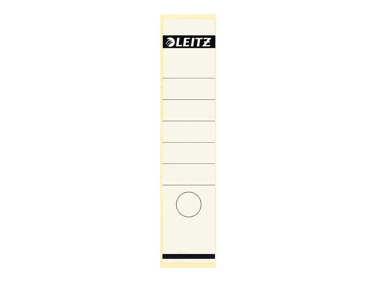 10 LEITZ Ordneretiketten 1640 grau für 8,0 cm Rückenbreite 10 LEITZ Ordneretiketten 1640 grau für 8,0 cm Rückenbreite