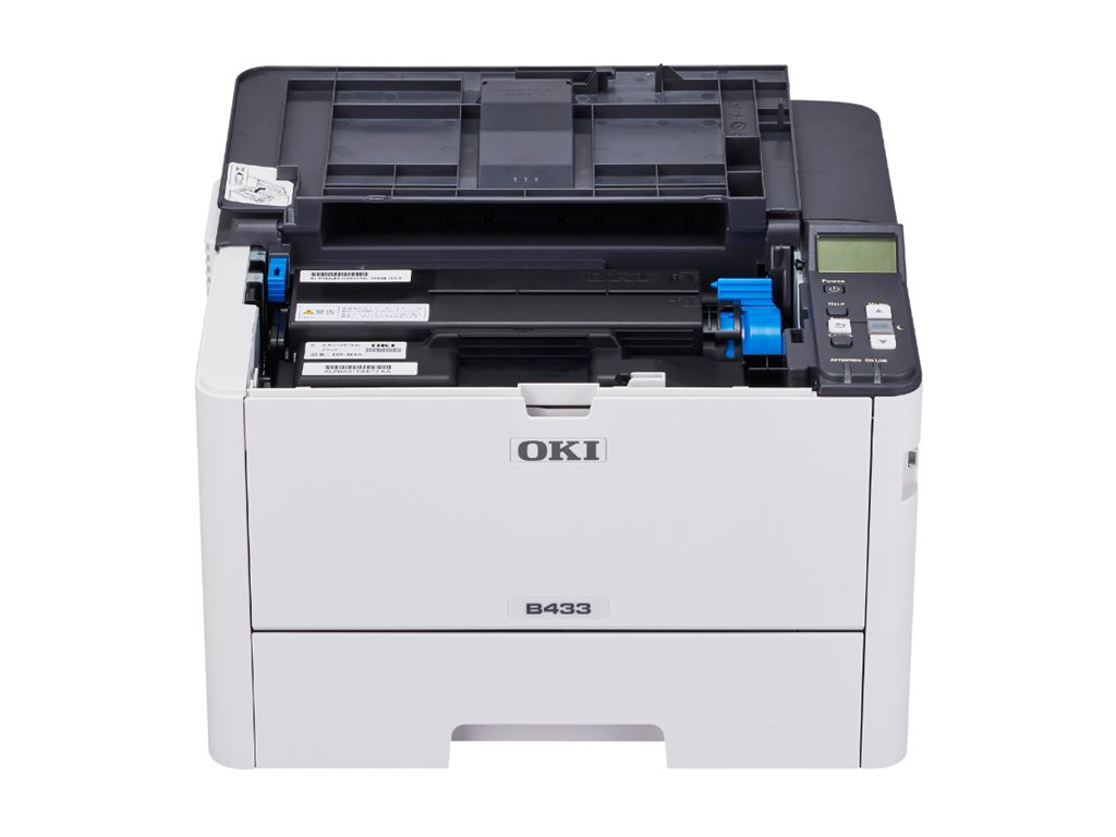 OKI B433dn Laserdrucker grau